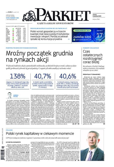 e-prasa: Parkiet – e-wydanie – 231/2025