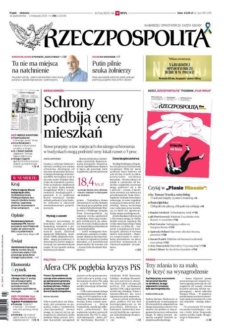 e-prasa: Rzeczpospolita – e-wydanie – 254/2025