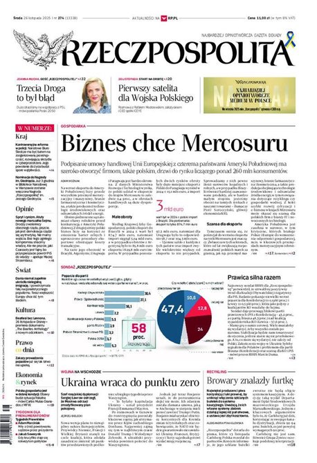 e-prasa: Rzeczpospolita – e-wydanie – 274/2025