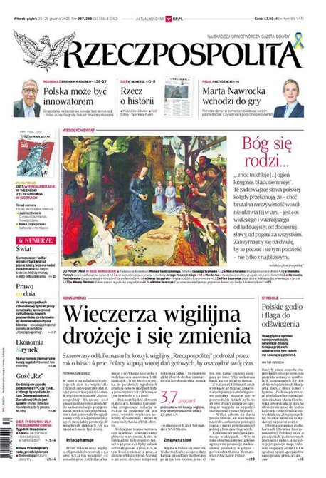 e-prasa: Rzeczpospolita &ndash; e-wydanie &ndash; 297-298/2025