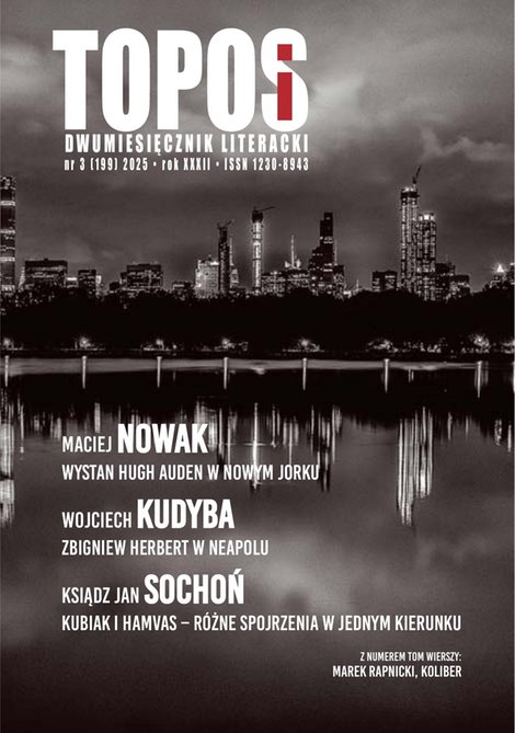 : Topos. Dwumiesięcznik literacki &ndash; e-wydanie &ndash; 3/2025