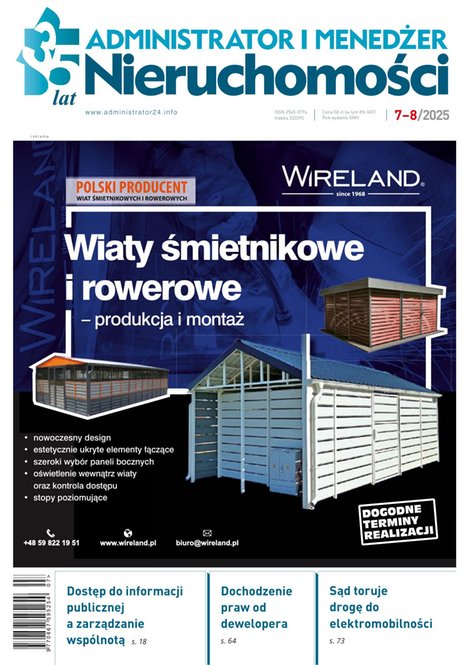 e-prasa: Administrator &ndash; e-wydanie &ndash; 7-8/2025