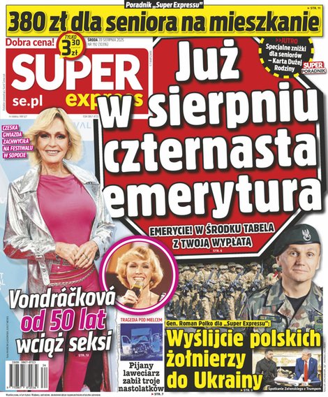 e-prasa: Super Express &ndash; e-wydanie &ndash; 192/2025