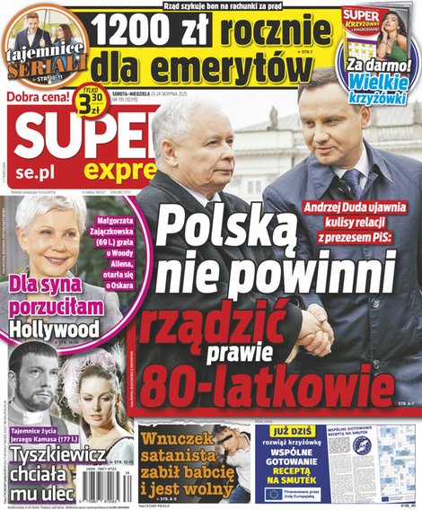 e-prasa: Super Express &ndash; e-wydanie &ndash; 195/2025