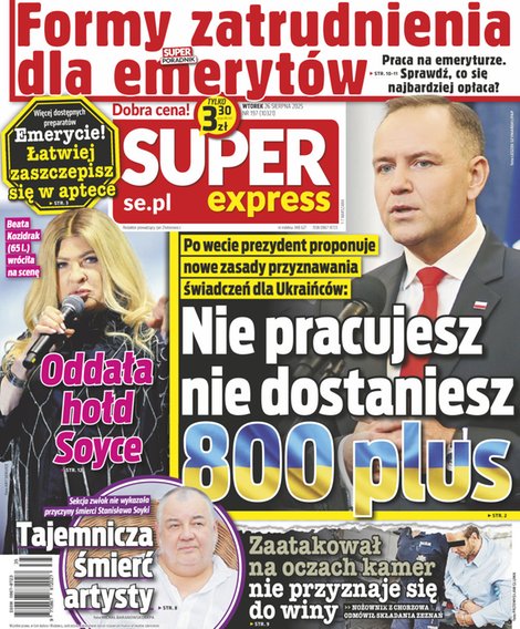 e-prasa: Super Express &ndash; e-wydanie &ndash; 197/2025