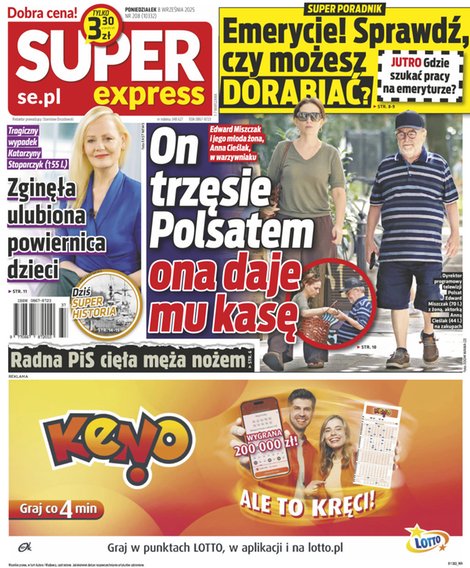 e-prasa: Super Express &ndash; e-wydanie &ndash; 208/2025