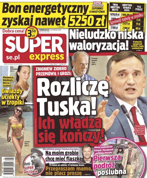 e-prasa: Super Express &ndash; e-wydanie &ndash; 255/2025