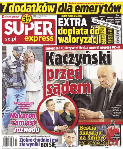 e-prasa: Super Express &ndash; e-wydanie &ndash; 257/2025