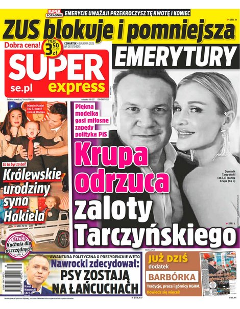 e-prasa: Super Express &ndash; e-wydanie &ndash; 281/2025