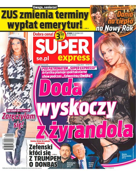 e-prasa: Super Express &ndash; e-wydanie &ndash; 300/2025