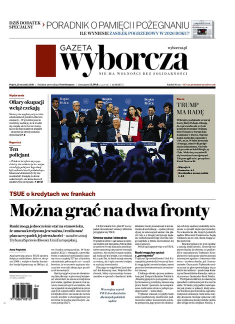 e-prasa: Gazeta Wyborcza - Toruń &ndash; e-wydanie &ndash; 18/2026