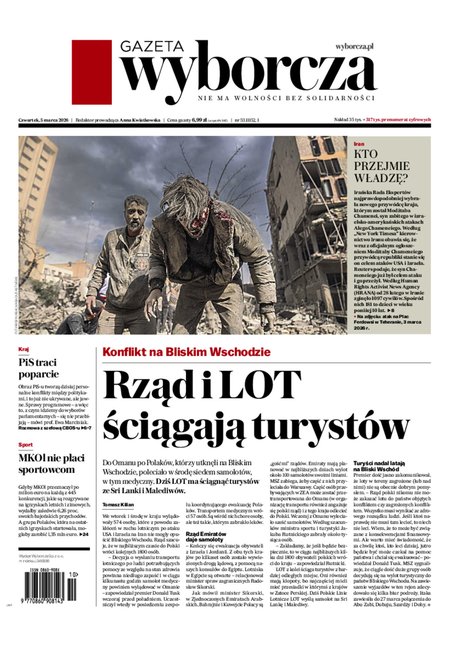 e-prasa: Gazeta Wyborcza - Ł&oacute;dź &ndash; e-wydanie &ndash; 53/2026