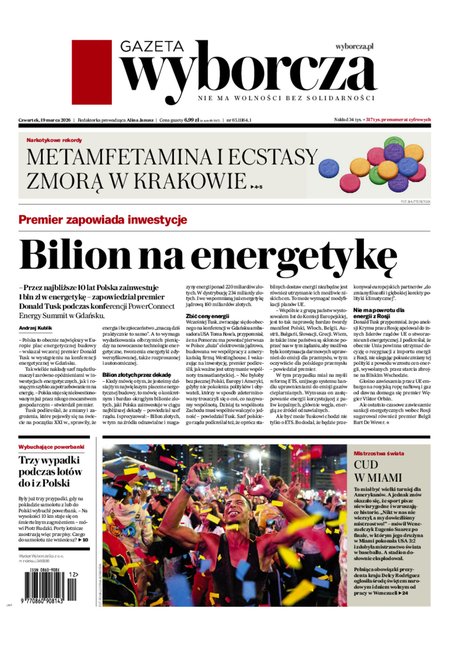 e-prasa: Gazeta Wyborcza - Ł&oacute;dź &ndash; e-wydanie &ndash; 65/2026