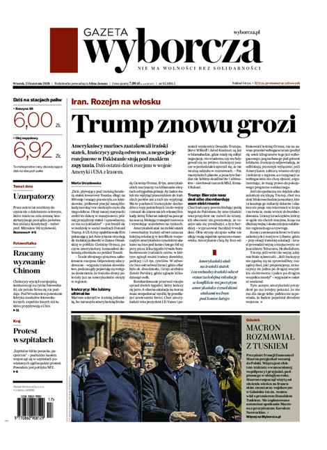 e-prasa: Gazeta Wyborcza - Krak&oacute;w &ndash; e-wydanie &ndash; 92/2026