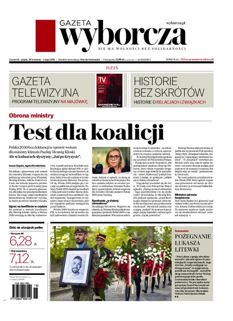 e-prasa: Gazeta Wyborcza - Katowice &ndash; e-wydanie &ndash; 100/2026