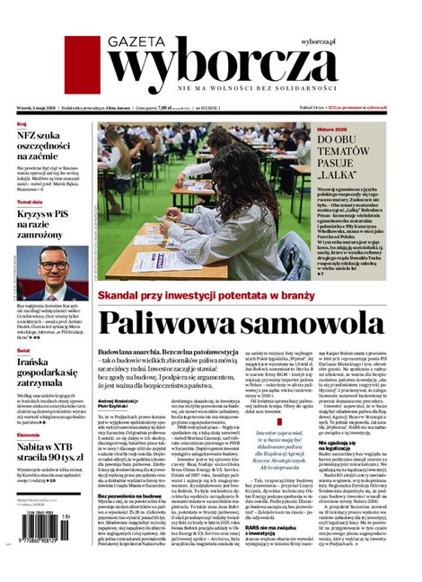 e-prasa: Gazeta Wyborcza - Katowice &ndash; e-wydanie &ndash; 103/2026