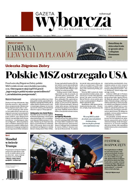 e-prasa: Gazeta Wyborcza - Rzesz&oacute;w &ndash; e-wydanie &ndash; 110/2026
