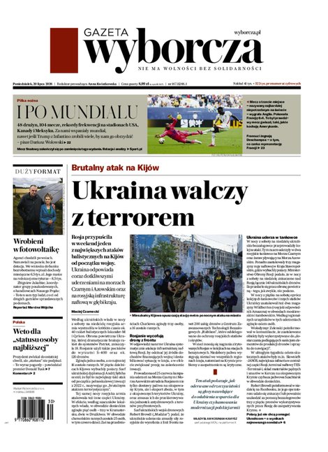 e-prasa: Gazeta Wyborcza - Warszawa &ndash; e-wydanie &ndash; 167/2026