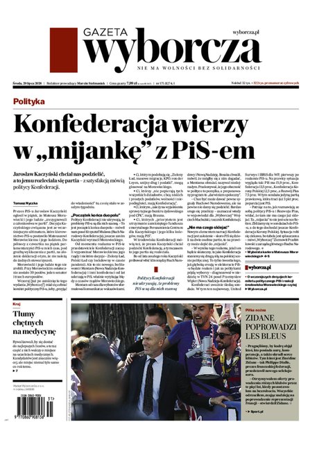 e-prasa: Gazeta Wyborcza - Warszawa &ndash; e-wydanie &ndash; 175/2026