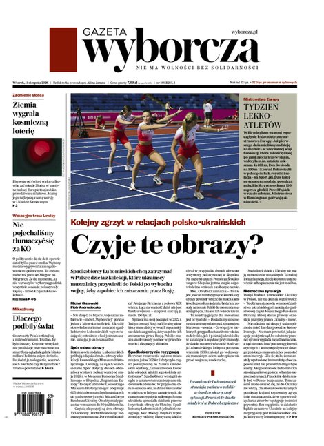 e-prasa: Gazeta Wyborcza - Warszawa &ndash; e-wydanie &ndash; 186/2026