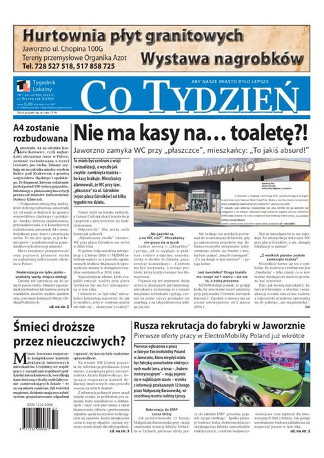 e-prasa: Co Tydzień &ndash; e-wydanie &ndash; 7/2026