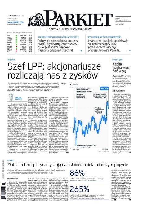 e-prasa: Parkiet &ndash; e-wydanie &ndash; 16/2026