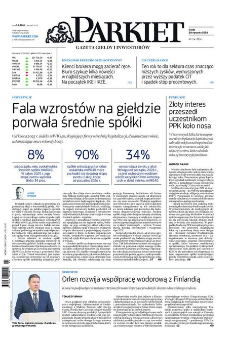 e-prasa: Parkiet &ndash; e-wydanie &ndash; 17/2026