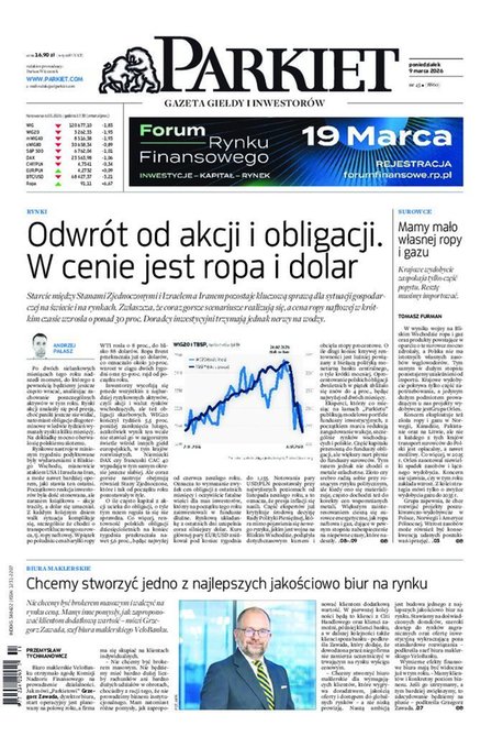 e-prasa: Parkiet &ndash; e-wydanie &ndash; 45/2026