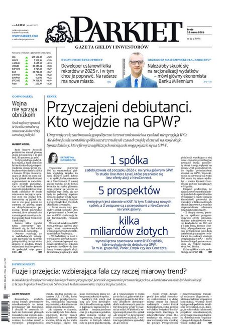 e-prasa: Parkiet &ndash; e-wydanie &ndash; 52/2026