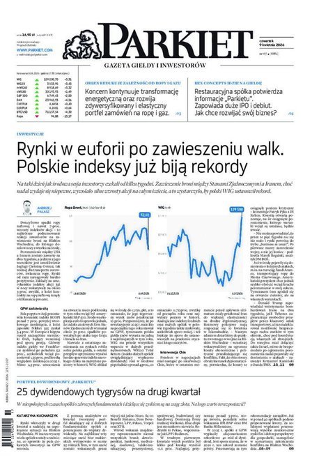 e-prasa: Parkiet &ndash; e-wydanie &ndash; 67/2026