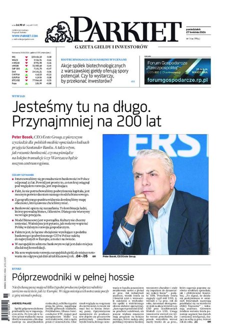 e-prasa: Parkiet &ndash; e-wydanie &ndash; 79/2026