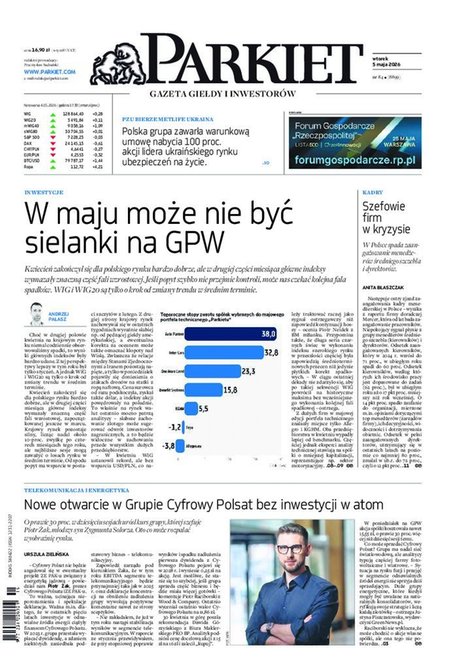 e-prasa: Parkiet &ndash; e-wydanie &ndash; 84/2026