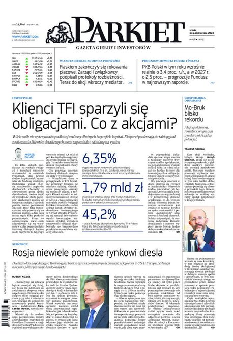 e-prasa: Parkiet &ndash; e-wydanie &ndash; 198/2026