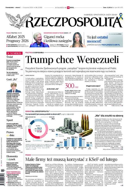 e-prasa: Rzeczpospolita &ndash; e-wydanie &ndash; 3/2026