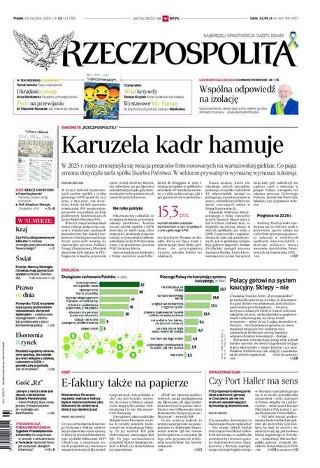 e-prasa: Rzeczpospolita &ndash; e-wydanie &ndash; 12/2026