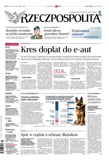 e-prasa: Rzeczpospolita &ndash; e-wydanie &ndash; 16/2026