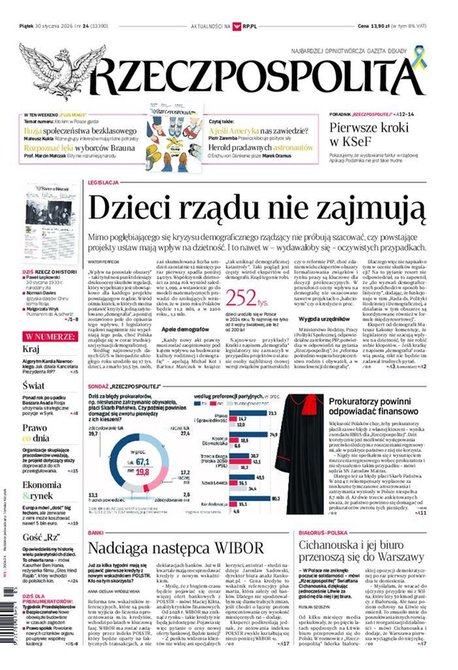 e-prasa: Rzeczpospolita &ndash; e-wydanie &ndash; 24/2026