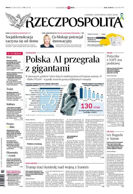 e-prasa: Rzeczpospolita &ndash; e-wydanie &ndash; 63/2026