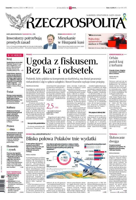 e-prasa: Rzeczpospolita &ndash; e-wydanie &ndash; 77/2026
