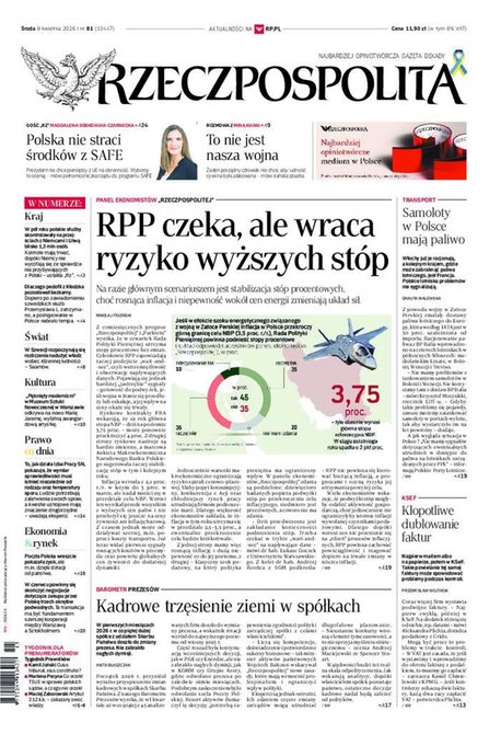 e-prasa: Rzeczpospolita &ndash; e-wydanie &ndash; 81/2026