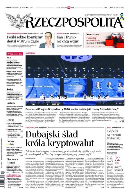 e-prasa: Rzeczpospolita &ndash; e-wydanie &ndash; 94/2026