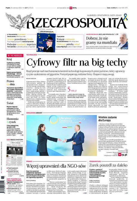 e-prasa: Rzeczpospolita &ndash; e-wydanie &ndash; 147/2026