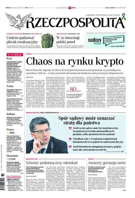 e-prasa: Rzeczpospolita &ndash; e-wydanie &ndash; 150/2026