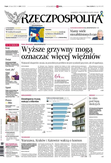 e-prasa: Rzeczpospolita &ndash; e-wydanie &ndash; 159/2026