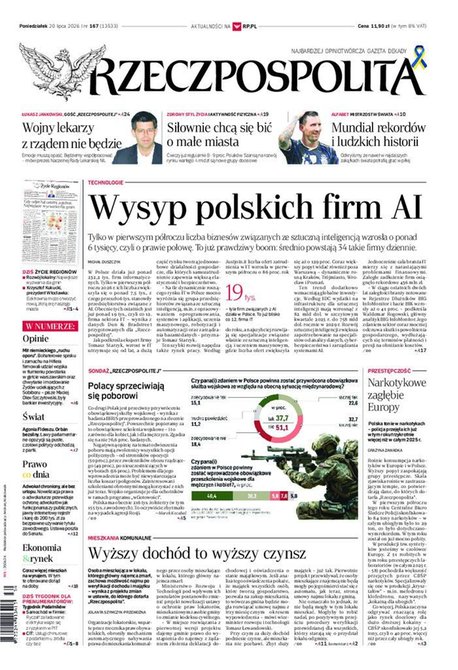 e-prasa: Rzeczpospolita &ndash; e-wydanie &ndash; 167/2026