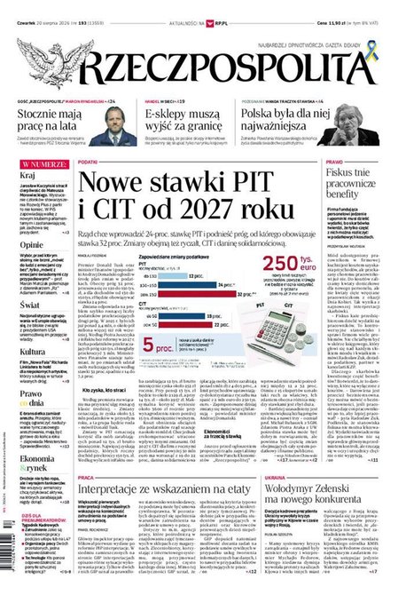 e-prasa: Rzeczpospolita &ndash; e-wydanie &ndash; 193/2026