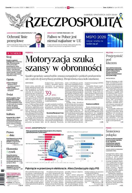 e-prasa: Rzeczpospolita &ndash; e-wydanie &ndash; 211/2026