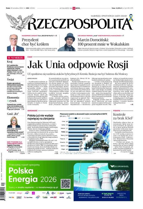 e-prasa: Rzeczpospolita &ndash; e-wydanie &ndash; 228/2026