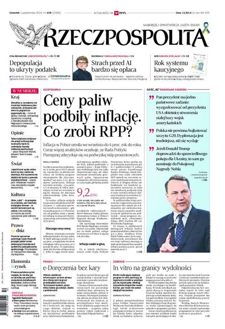 e-prasa: Rzeczpospolita &ndash; e-wydanie &ndash; 229/2026