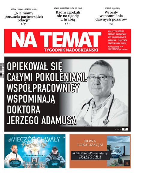 e-prasa: Na Temat - Tygodnik Nadobrzański &ndash; eprasa &ndash; 22/2026